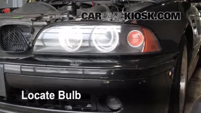 2002 BMW 530i 3.0L 6 Cyl. Luces Luz de carretera (reemplazar foco) 